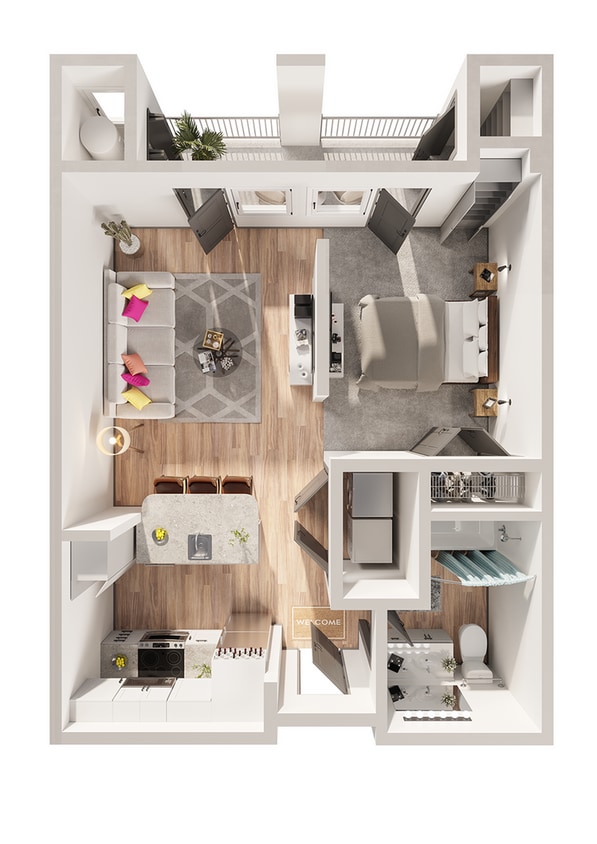 C24C243050_WesleyVillage_3DFloorPlans_S1A-566sqft(10) - S1