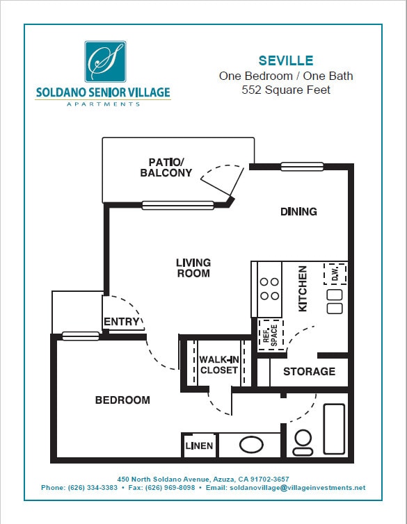 Floor Plan - Seville upstairs