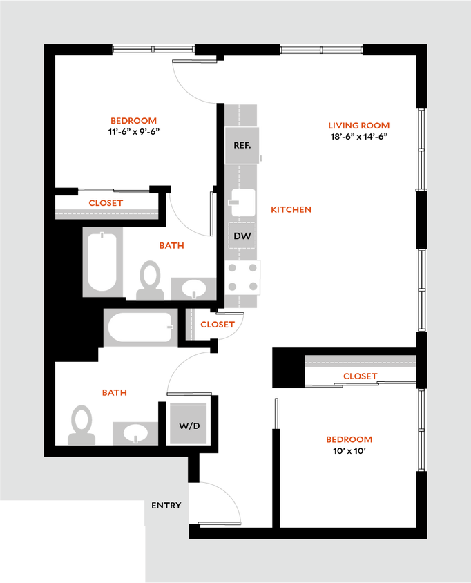 Floor Plan - 2A