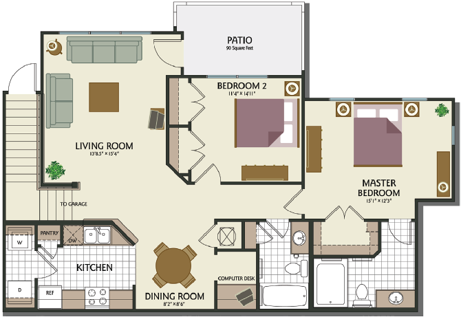 Floor Plan - B2 TH