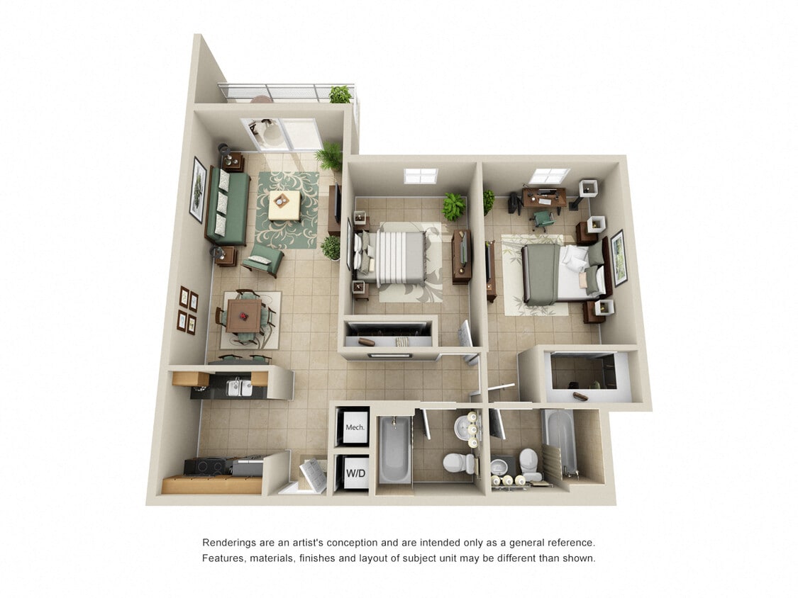 Floor Plan - Model B1