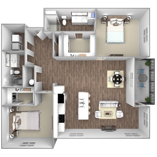 Floor Plan - B7-1338
