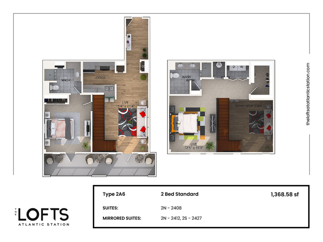 2A6 - 2 Bed Standard - 2A6 - 2 Bed Standard