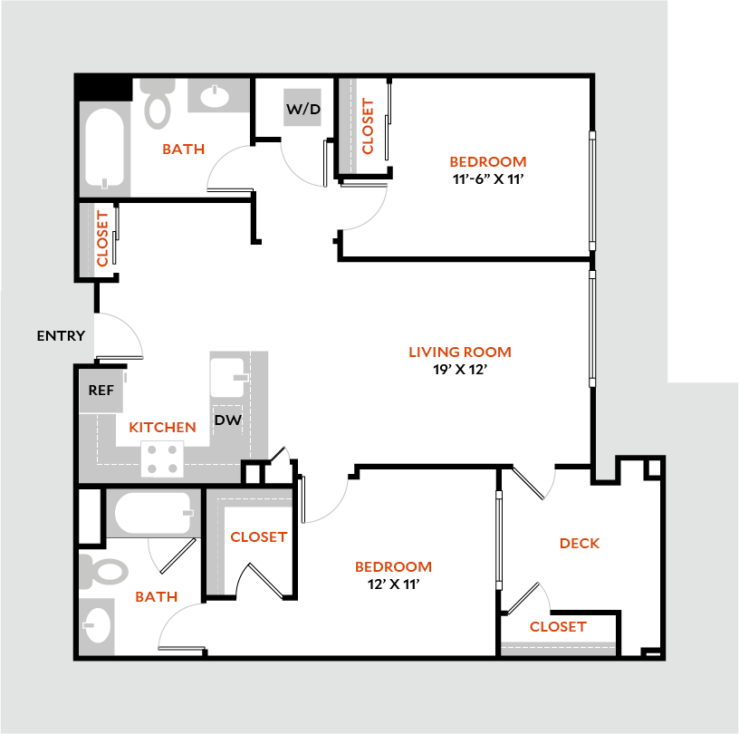 Floor Plan - Plan 2E