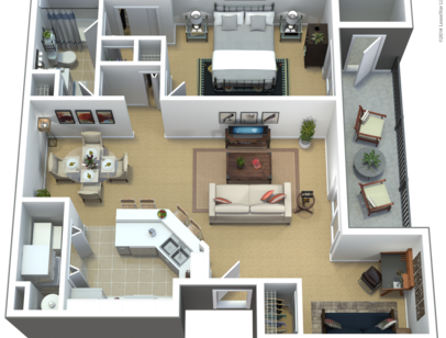 Floor Plan - Sierra with Den