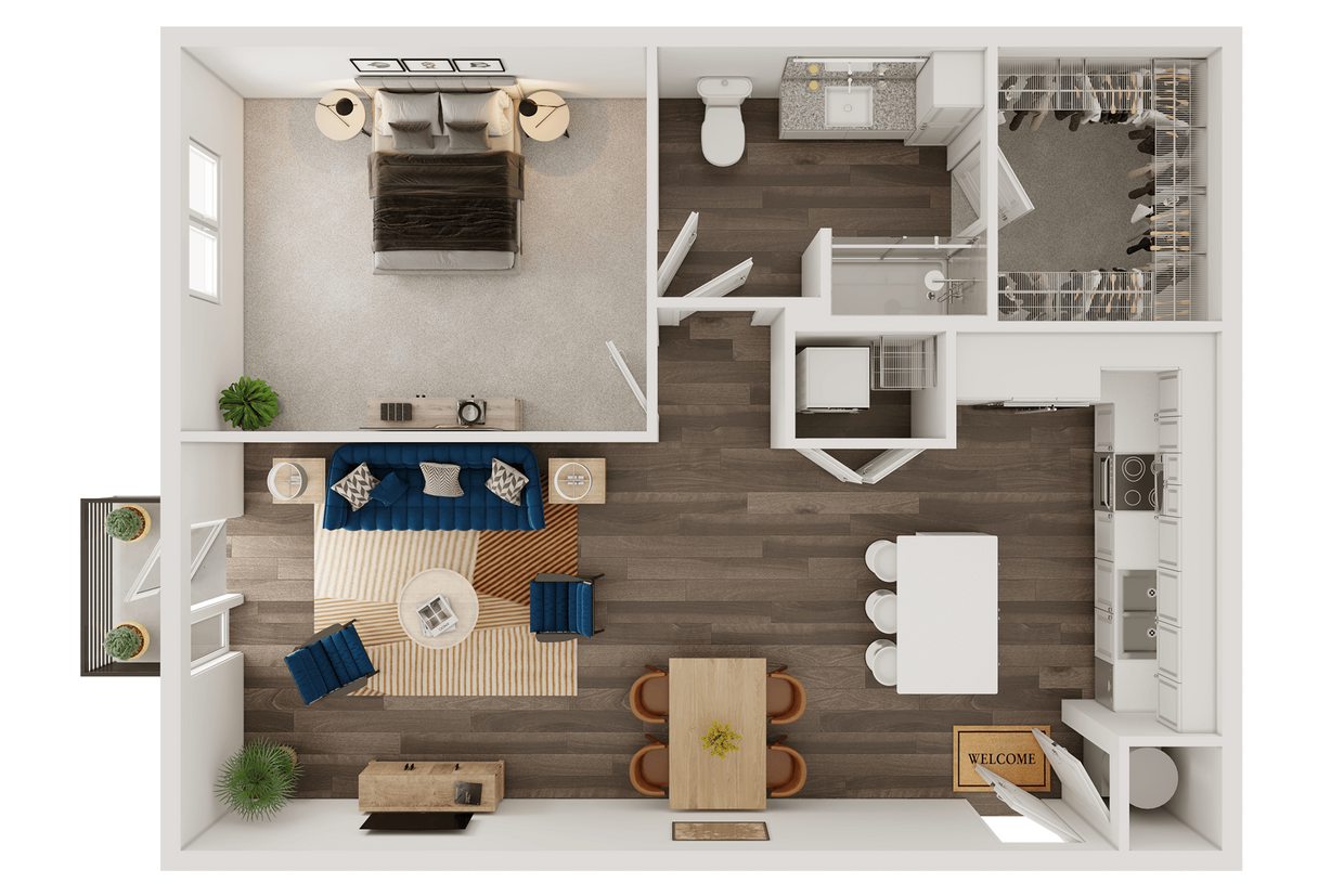 Floor Plan - A17 - SECOND AVE