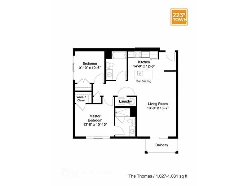 Floor Plan - The Thomas