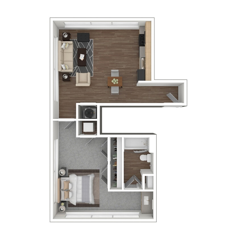 A6L 3D Floor Plan - A6L