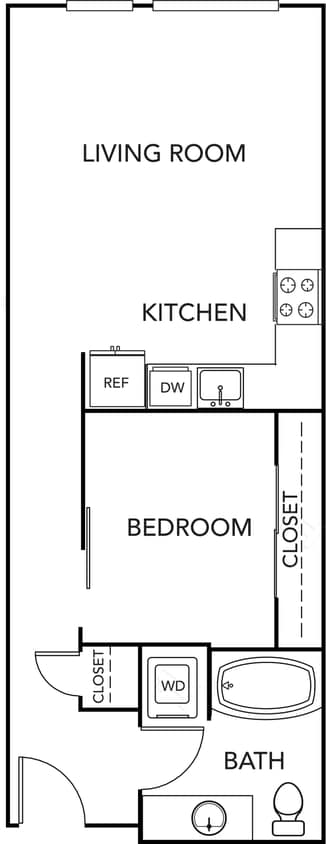 Floor Plan - Broadway B2