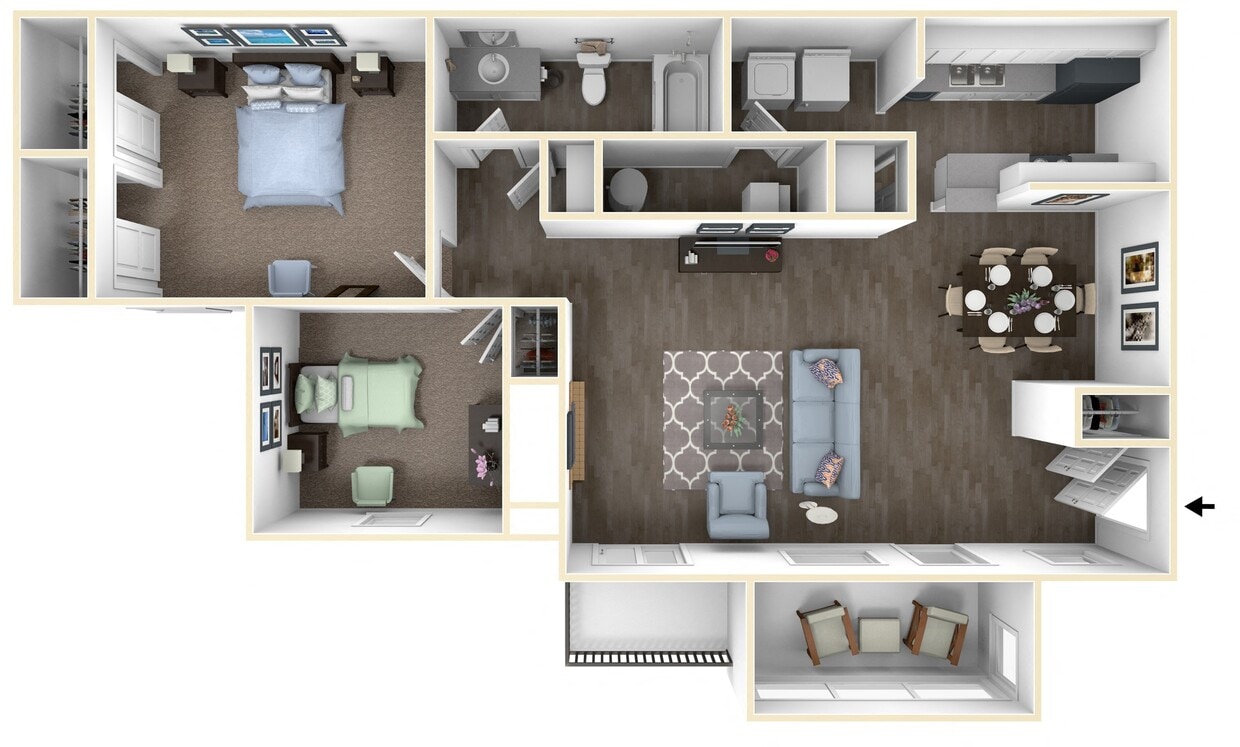 Floor Plan - The Oconee
