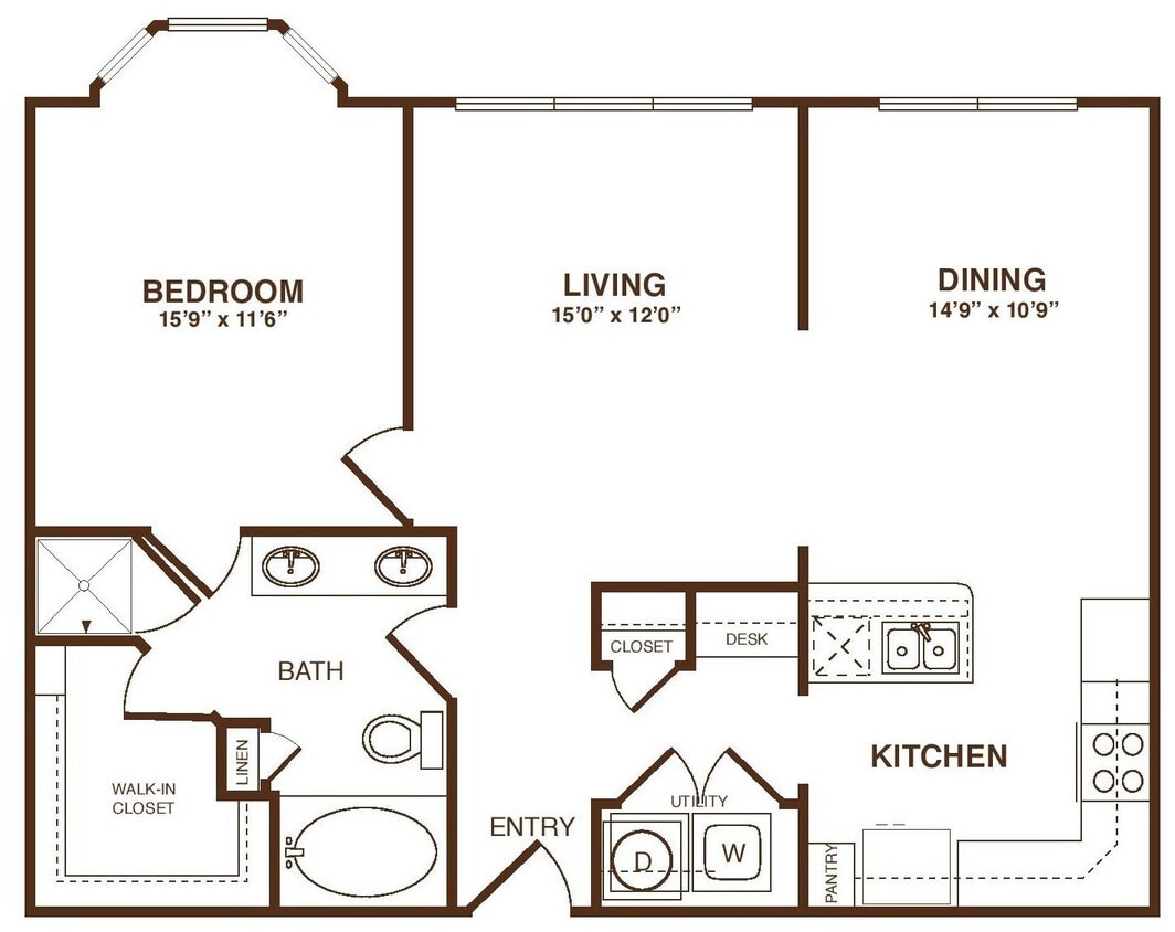 Floor Plan - The Dover