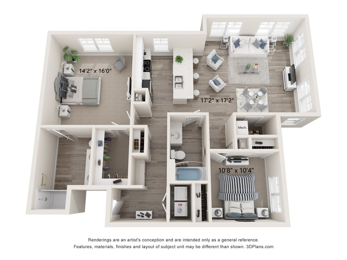 Floor Plan - Rembrandt