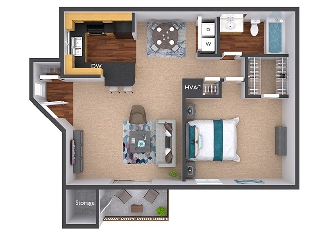 Floor Plan - Upgraded Aspen