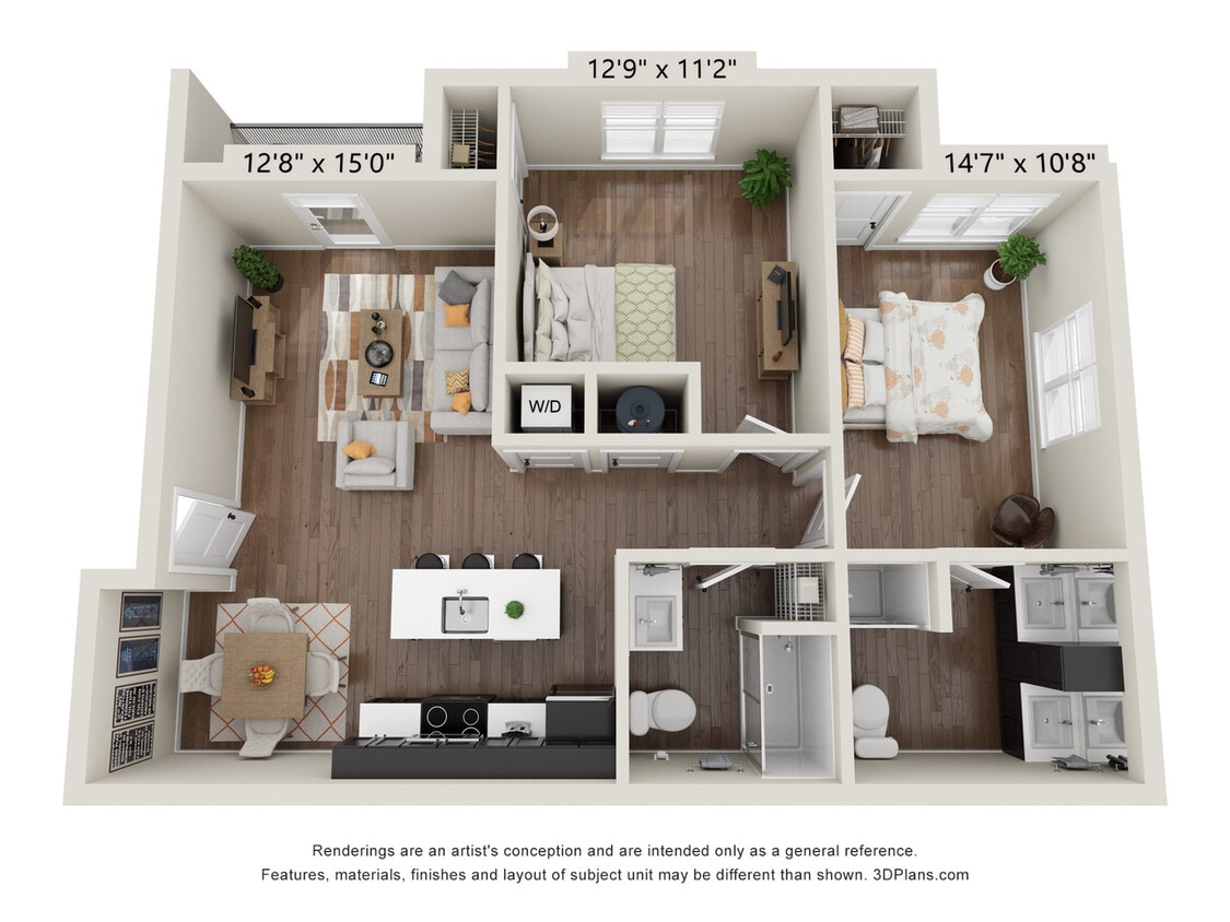 Pointe Grand Jacksonville West_2x2 - 2 Bedroom, 2 Bathroom
