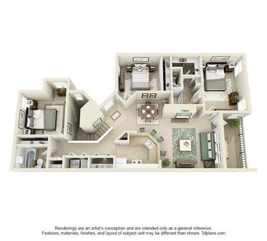 Floor Plan - Oleander