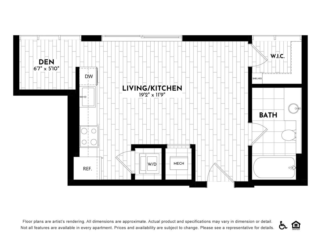 Floor Plan - Flat 214