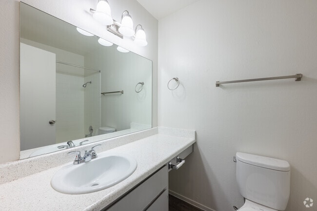 2BR, 1BA - 750SF - Bathroom - Casa De Alicia Apartments