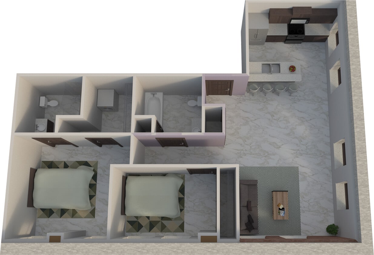 Floor Plan - The Roosevelt