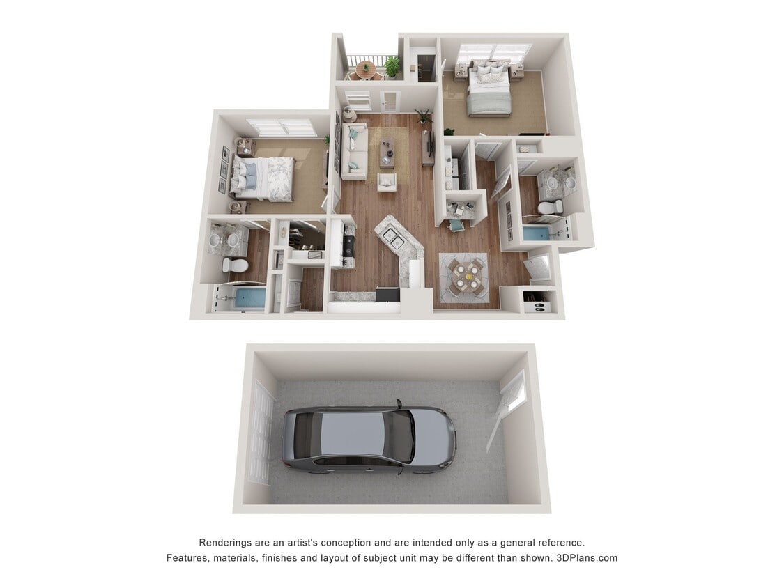 Floor Plan - Dogwood w/ Garage