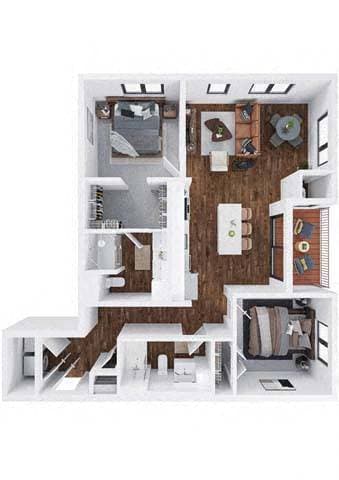 Floor Plan - Glencoe (BLDG I)