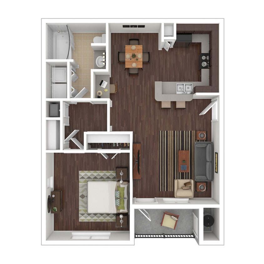 Floor Plan - 1B