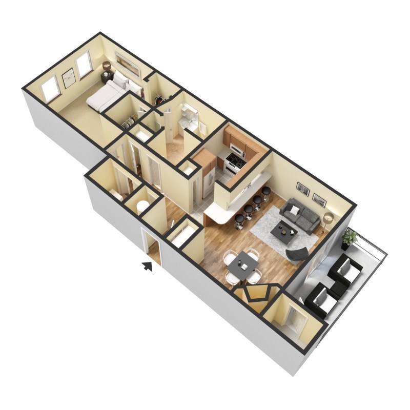 Floor Plan - A2 - Master