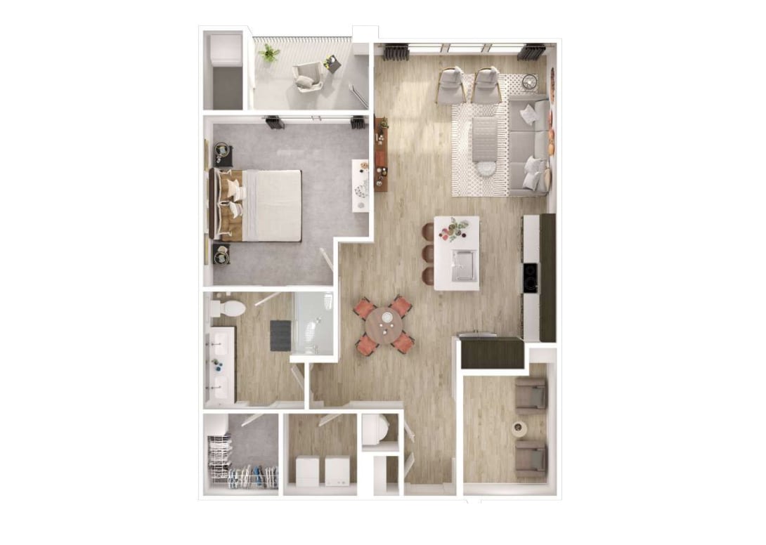 A5D.PNG - A5 - One Bedroom, One Bathroom