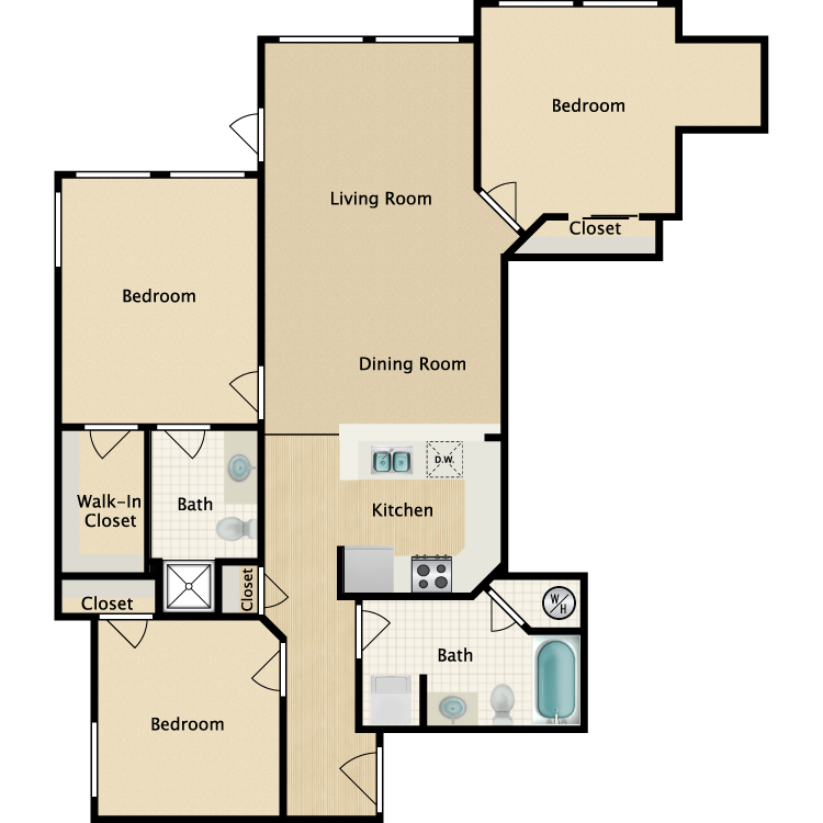 Floor Plan - Plan D
