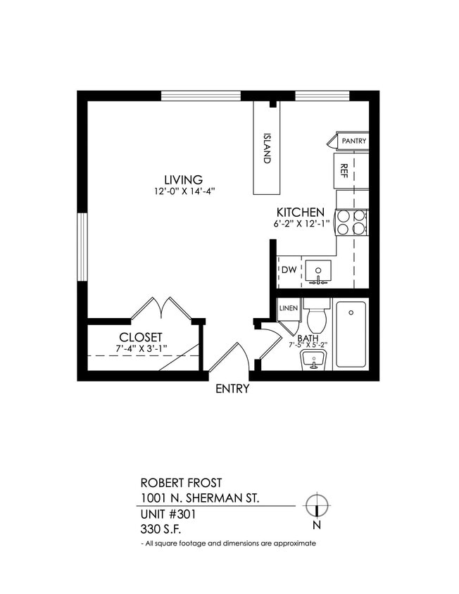 Floor Plan - Studio