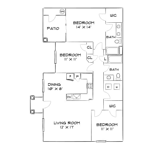 Floor Plan - Design 3A