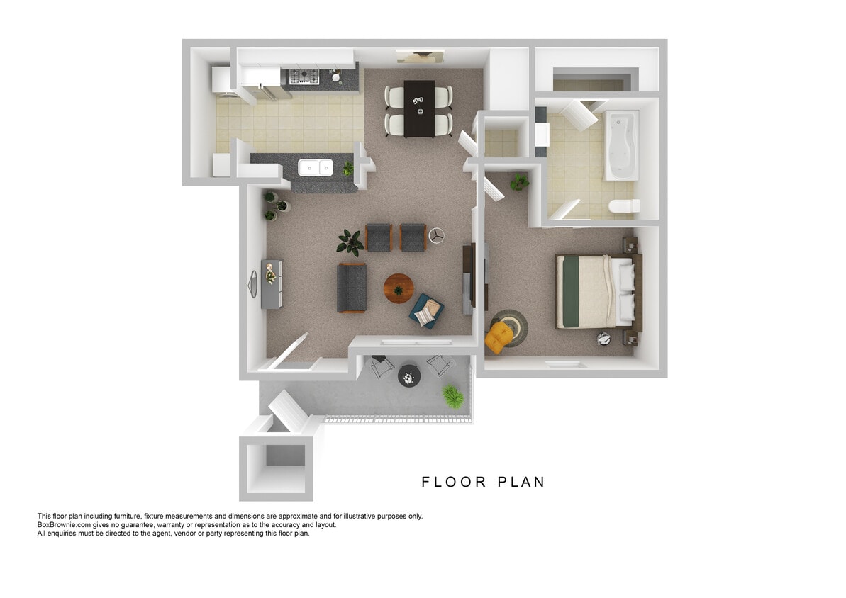 1 Bedroom Highland Pointe - 1 Bed, 1 Bath