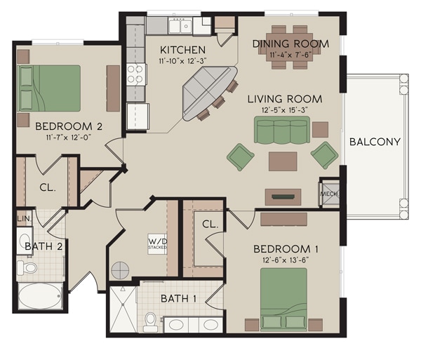 Floor Plan - Gramercy