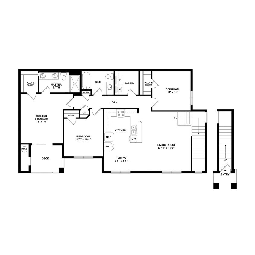 Floor Plan - 3X2E
