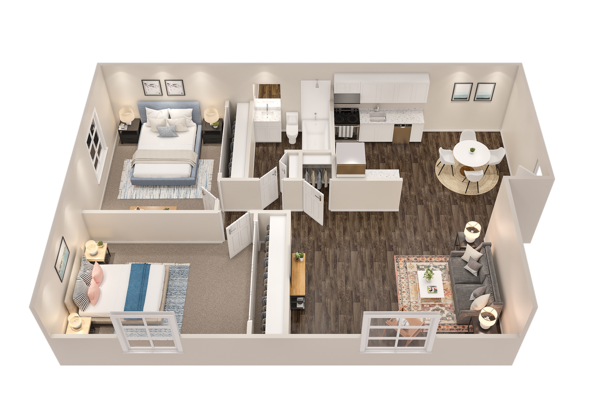 Floor Plan - Caroline