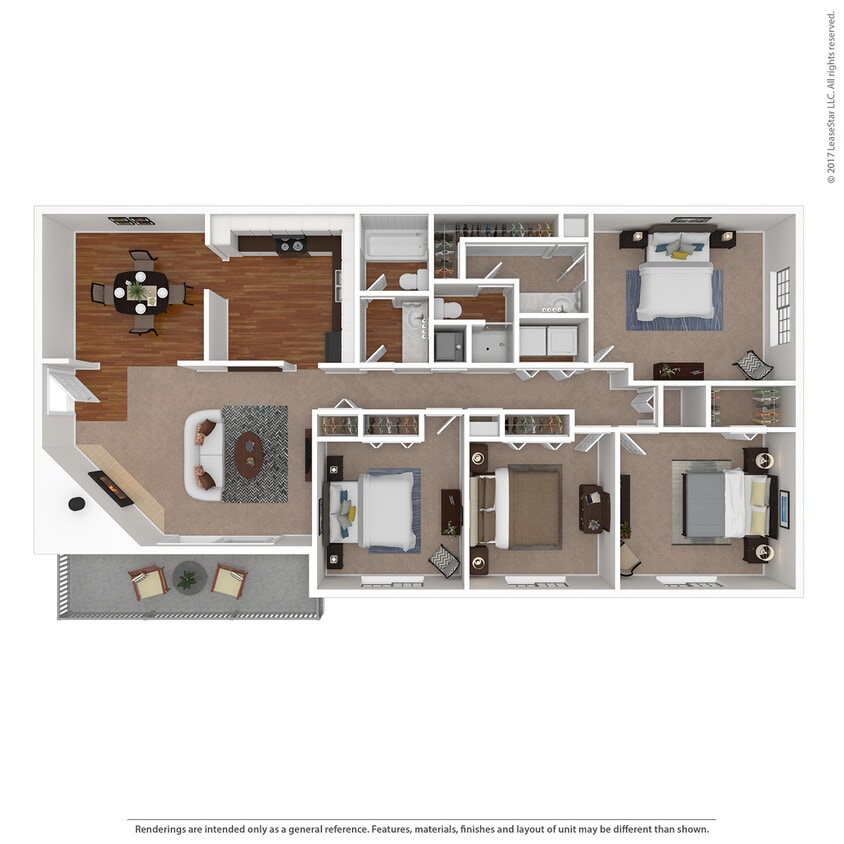 Floor Plan - The Delphine