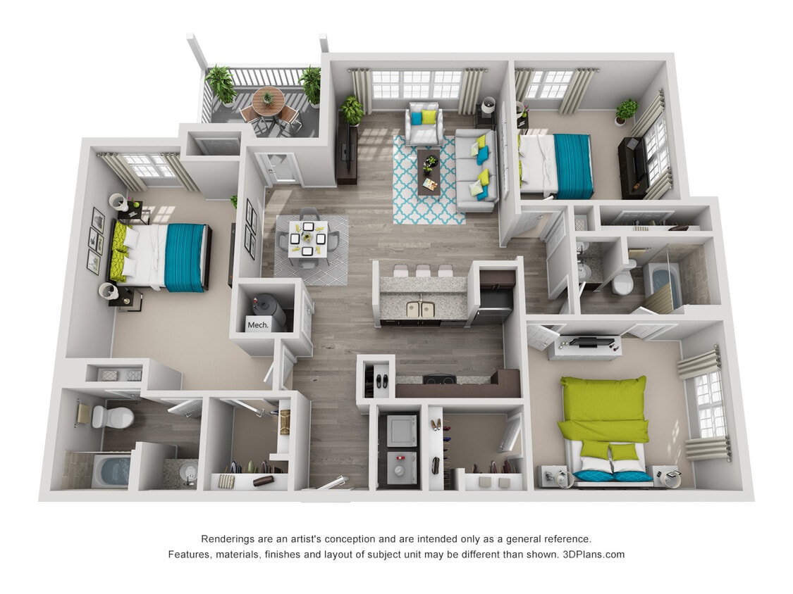 Floor Plan - Piedmont