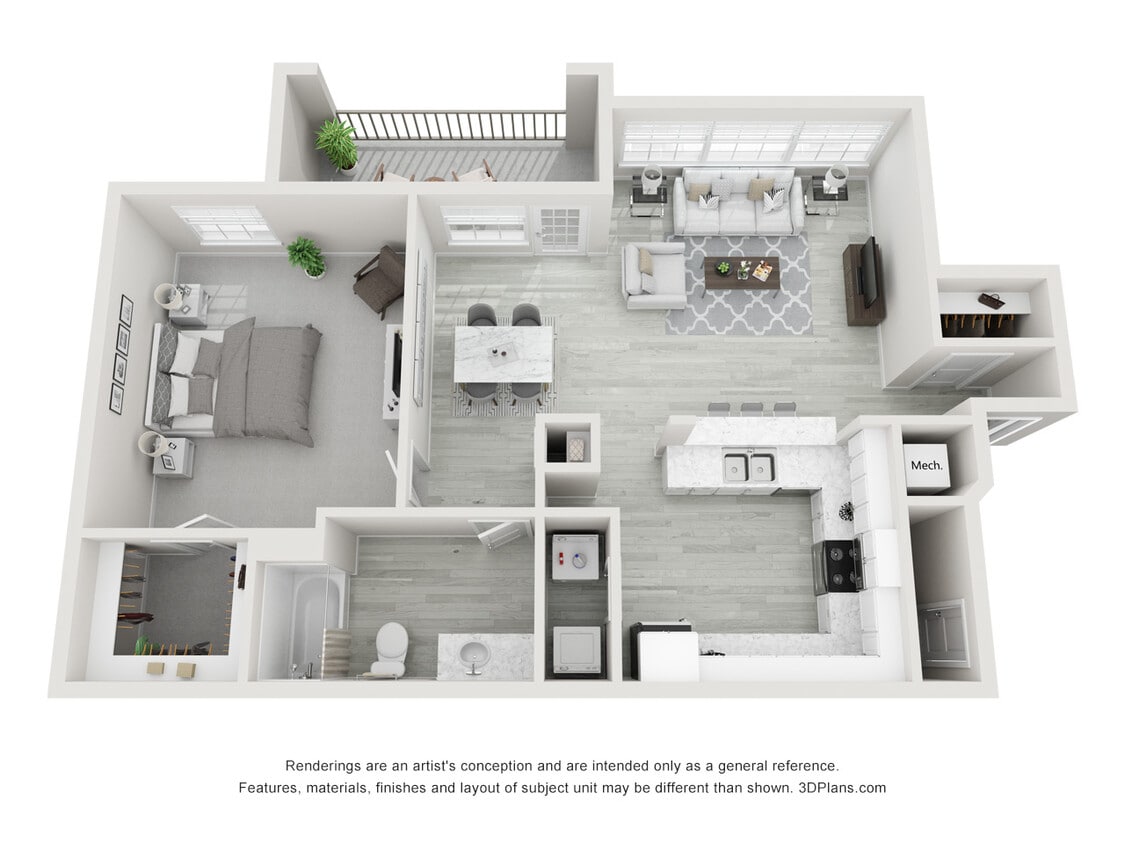 Floor Plan - The Jefferson