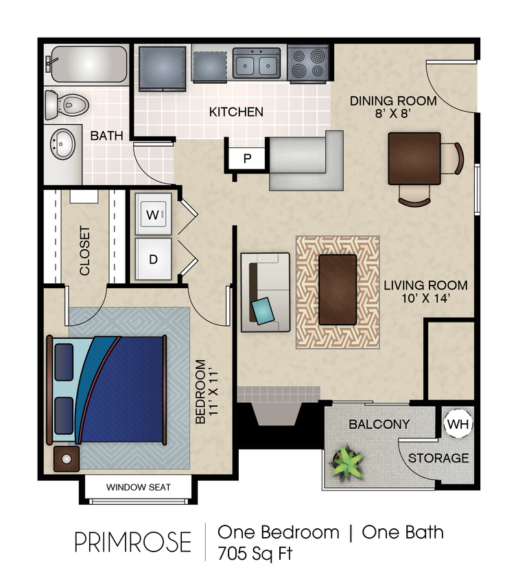 Floor Plan - Primrose