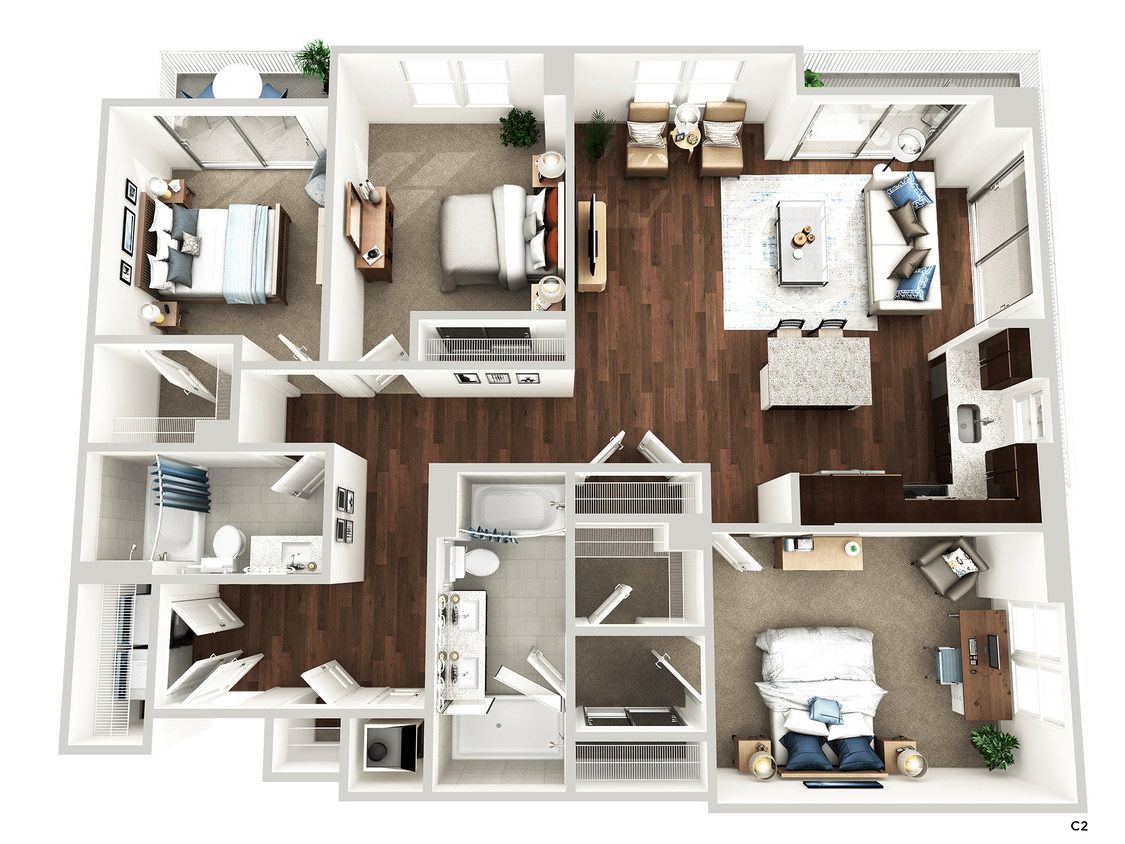 Floor Plan - C2 (Coast )