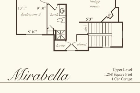 Floor Plan - Mirabella