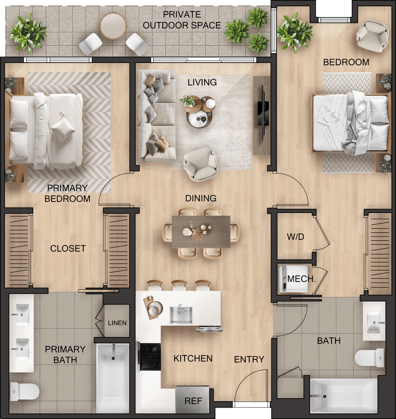Floor Plan - B2A
