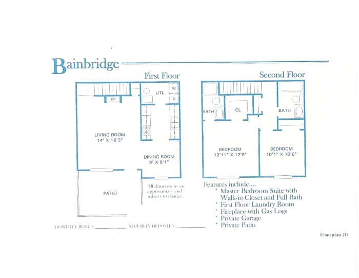 Floor Plan - Ascot
