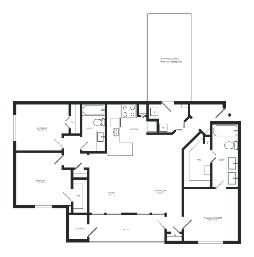 Floor Plan - Lynnwood