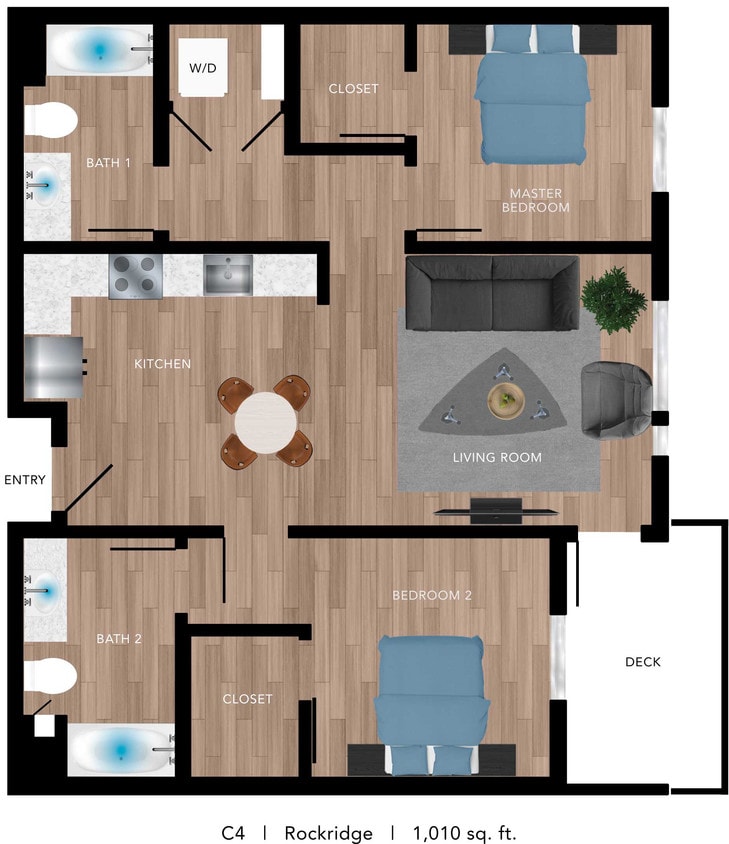 Floor Plan - C4 Rockridge
