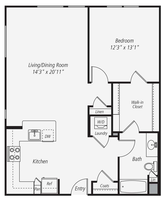 Floor Plan - A3-201-301-401