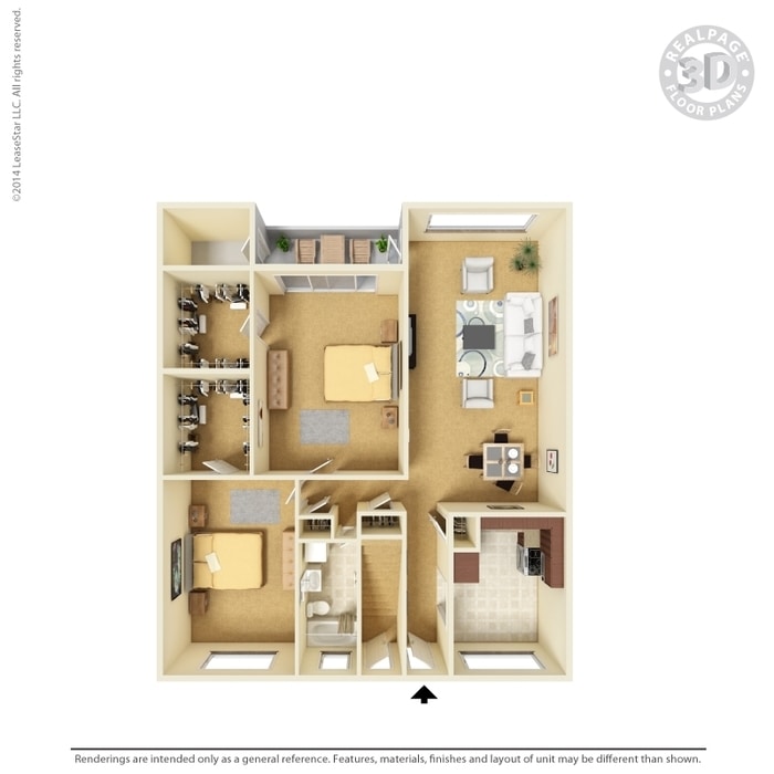 2 Bedroom - 2 Bedroom