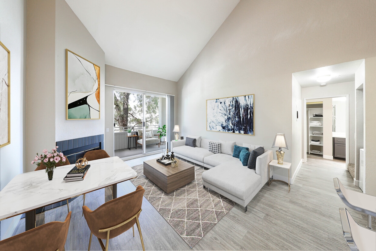 Floor Plan - 1BD, 1BTH LR