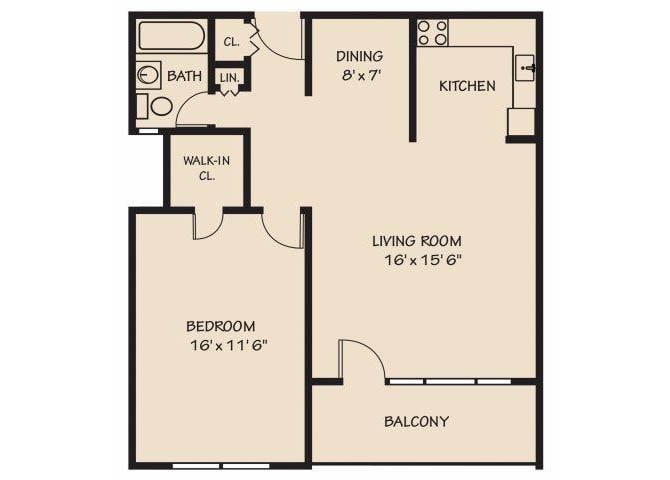 Floor Plan - THE ARLINGTON