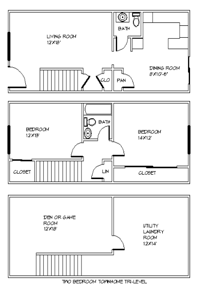 2BR/1.5BA Townhouse - Beautiful Renovated 2 Bedroom/1.5 Bath Townhome...