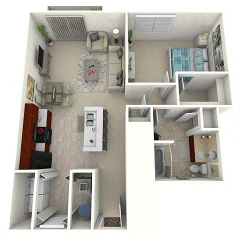 Floor Plan - The Oaks